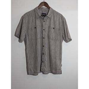Patagonia Worn Wear Men's Back Step Shirt Size L Gray Gorpcore